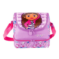 Kit Escolar Lancheira Térmica Estojo Box Casa da Gabby