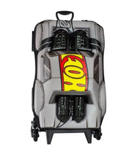 Mochila 3D HotWheels com 6 Rodinhas e Lancheira de Brinde