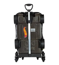 Mochila 3D HotWheels com 6 Rodinhas e Lancheira de Brinde