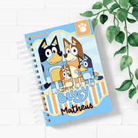 Bluey - Agenda Escolar Infantil/Creche